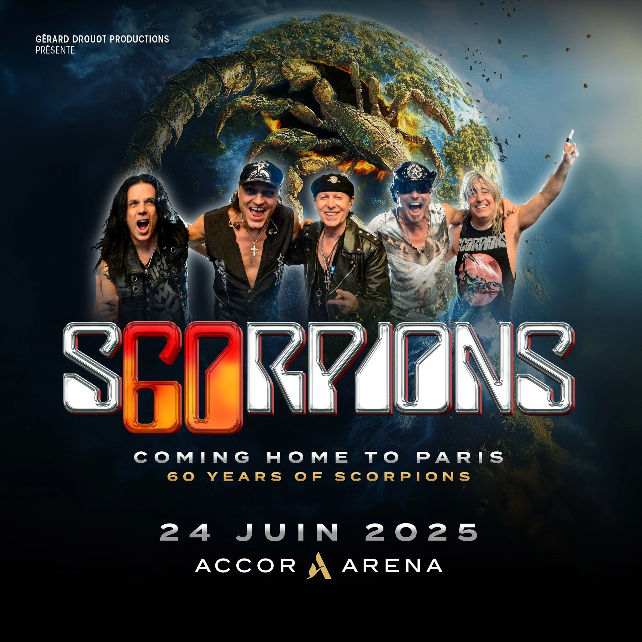 Billets Scorpions (Accor Arena - Paris)