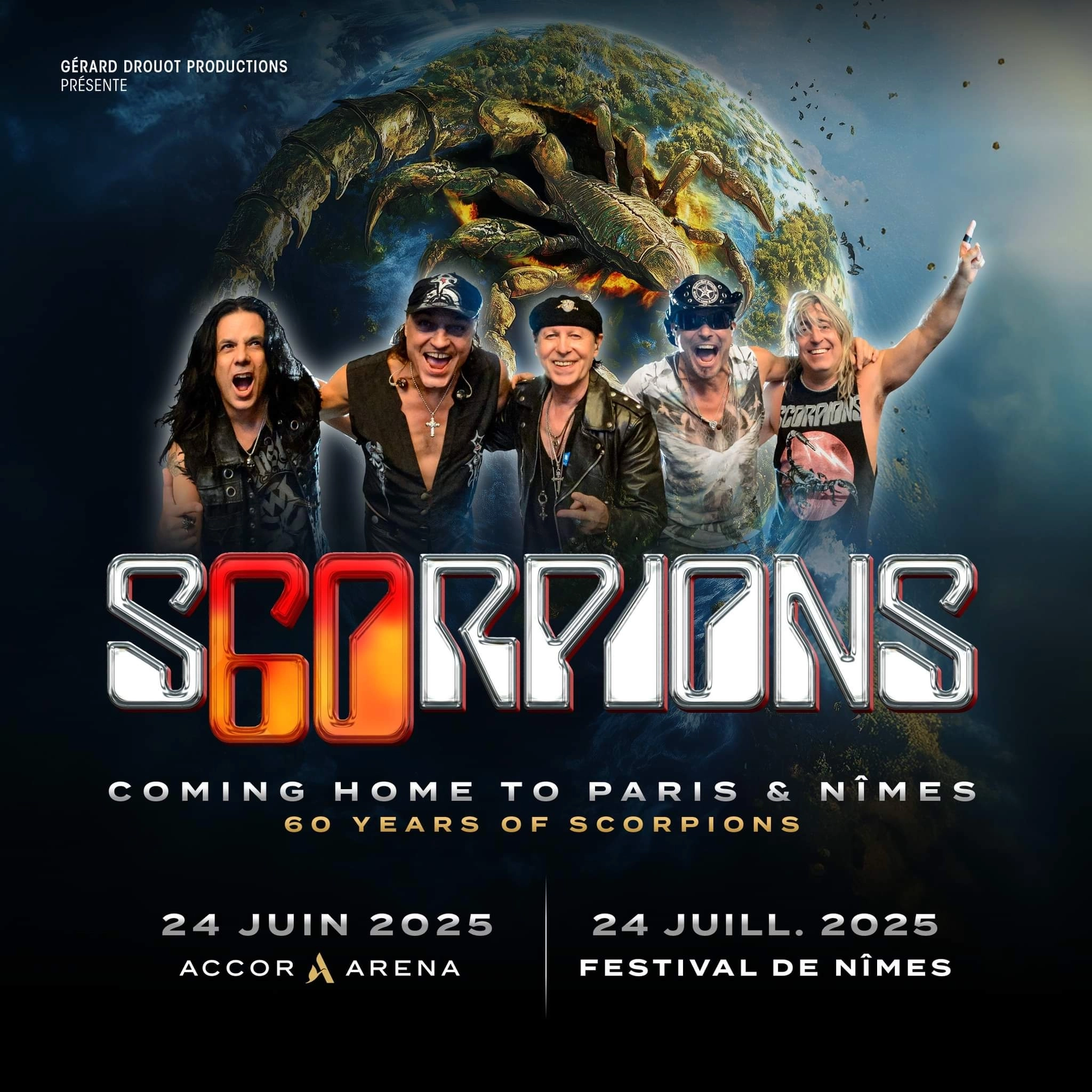 Billets Scorpions (Arenes de Nimes - Nimes)