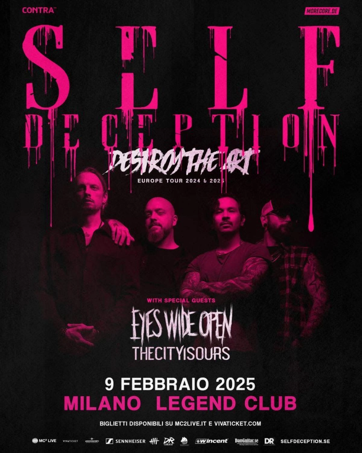 Self Deception at Legend Club Milano Tickets