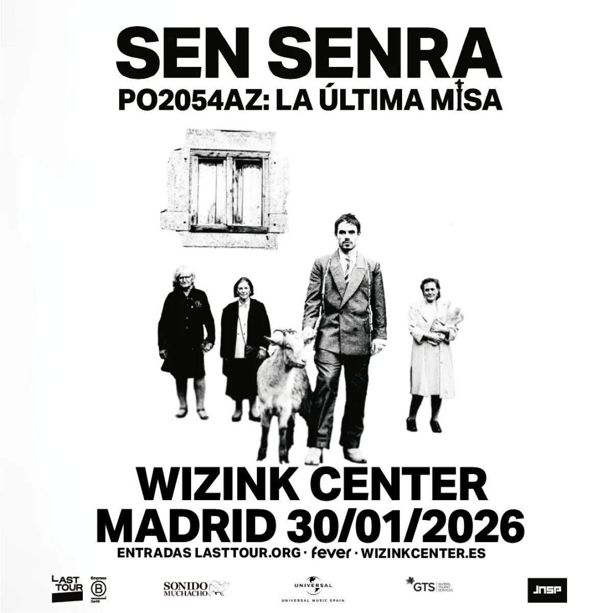 Sen Senra en Movistar Arena Madrid Tickets