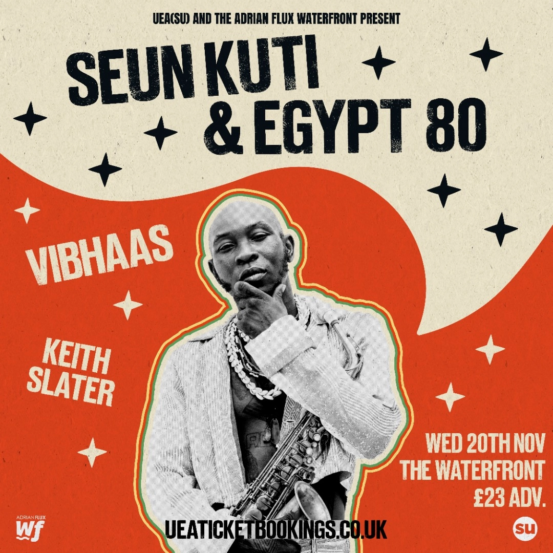 Seun Kuti - Egypt 80 at Waterfront Norwich Tickets