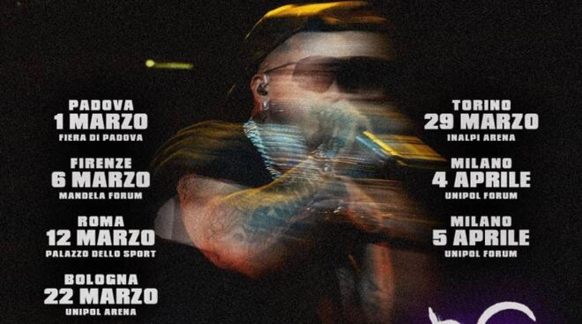 Sfera Ebbasta in der Palazzo Dello Sport Roma Tickets