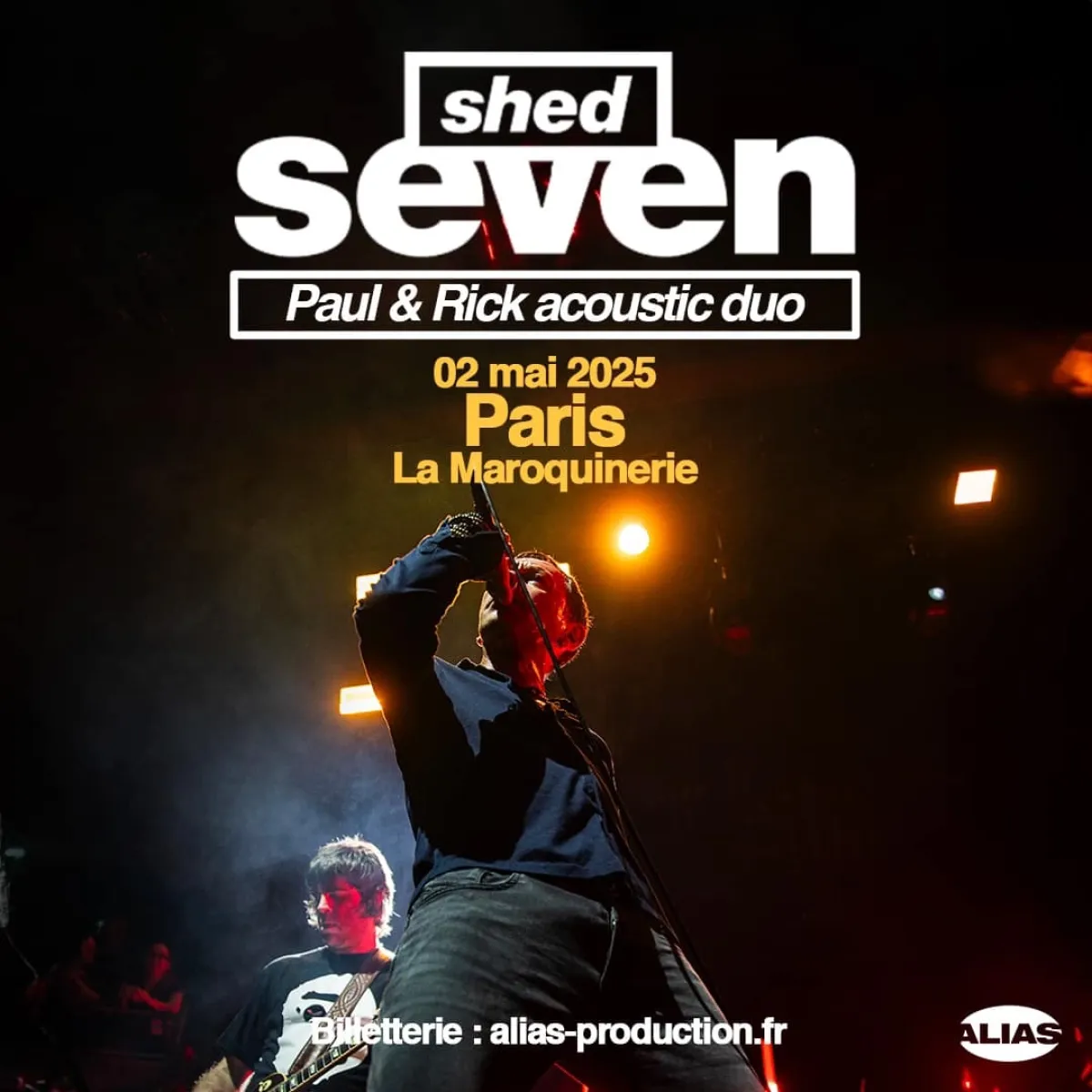 Shed Seven at La Maroquinerie Tickets