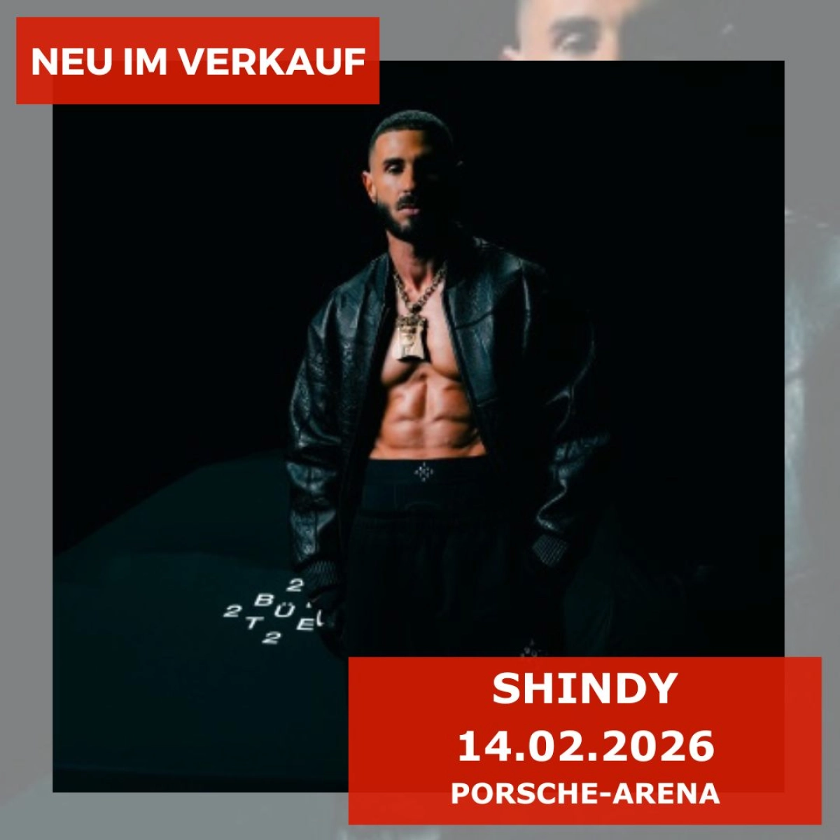 Shindy en Porsche-Arena Tickets