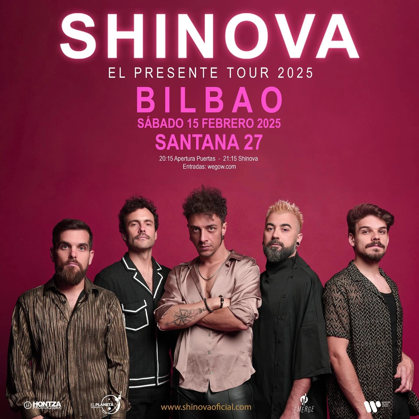 Shinova at Sala Santana 27 Tickets