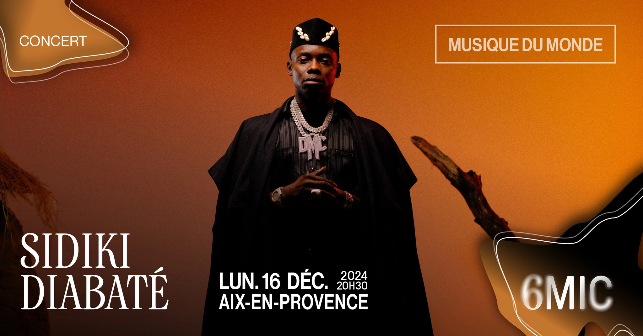 Billets Sidiki Diabaté (6mic - Aix en Provence)