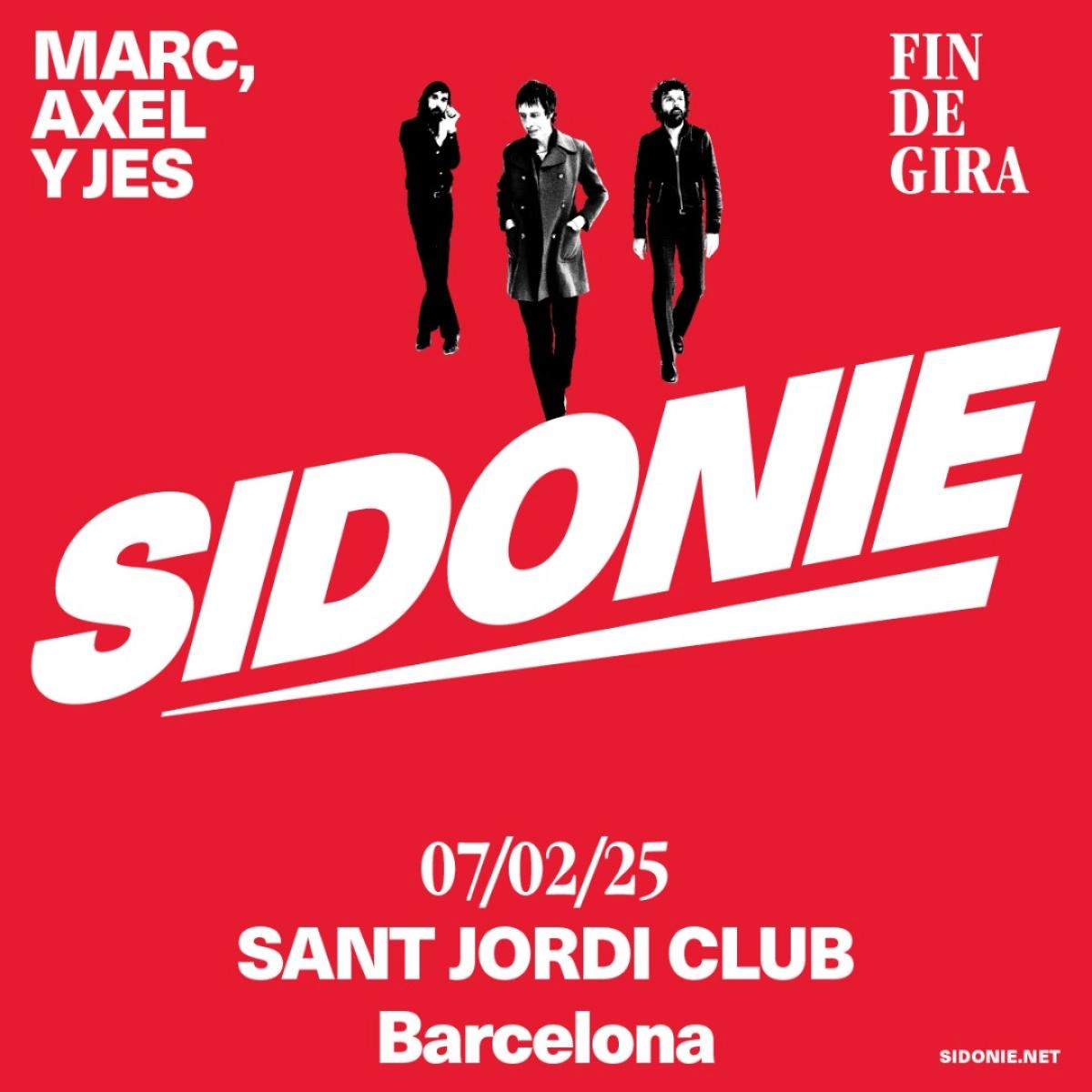 Sidonie at Palau Sant Jordi Tickets