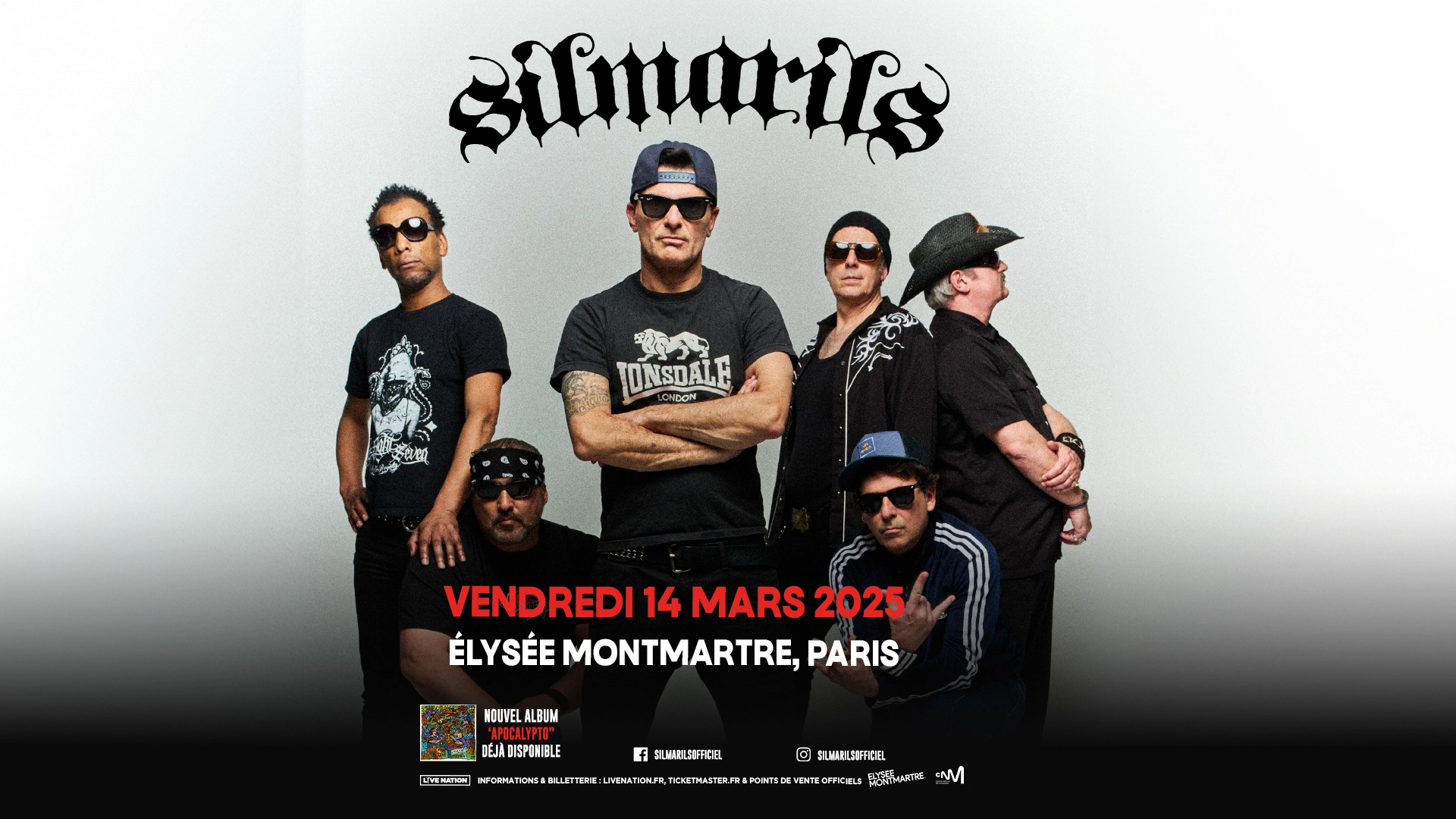 Silmarils at Elysee Montmartre Tickets