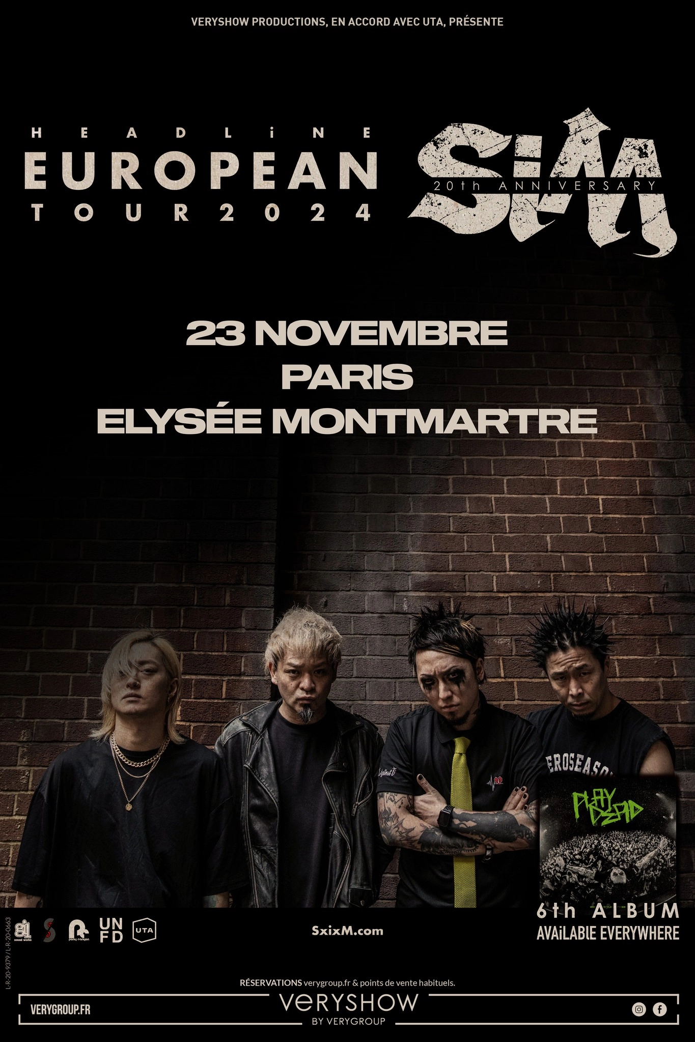 SiM al Elysee Montmartre Tickets