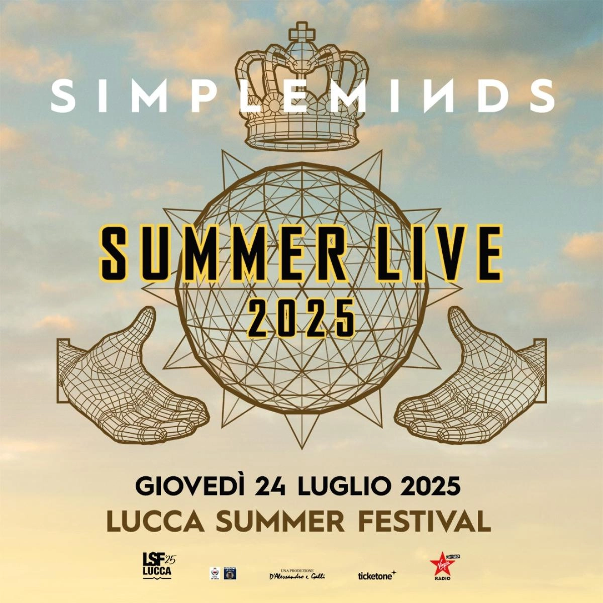 Billets Simple Minds (Piazza Napoleone - Lucca)