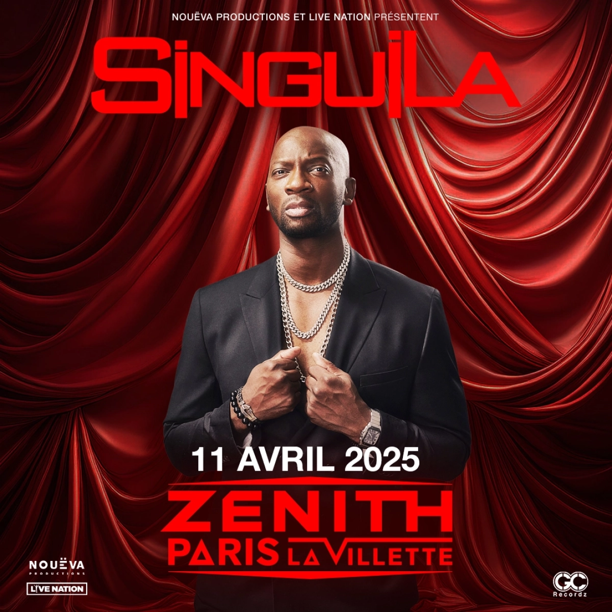 Singuila at Zenith Paris Tickets