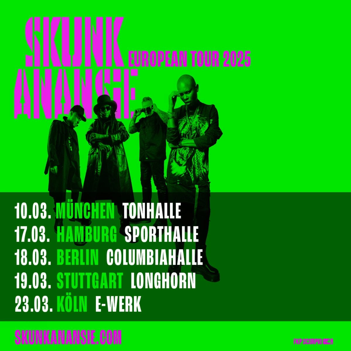 Skunk Anansie at Columbiahalle Tickets