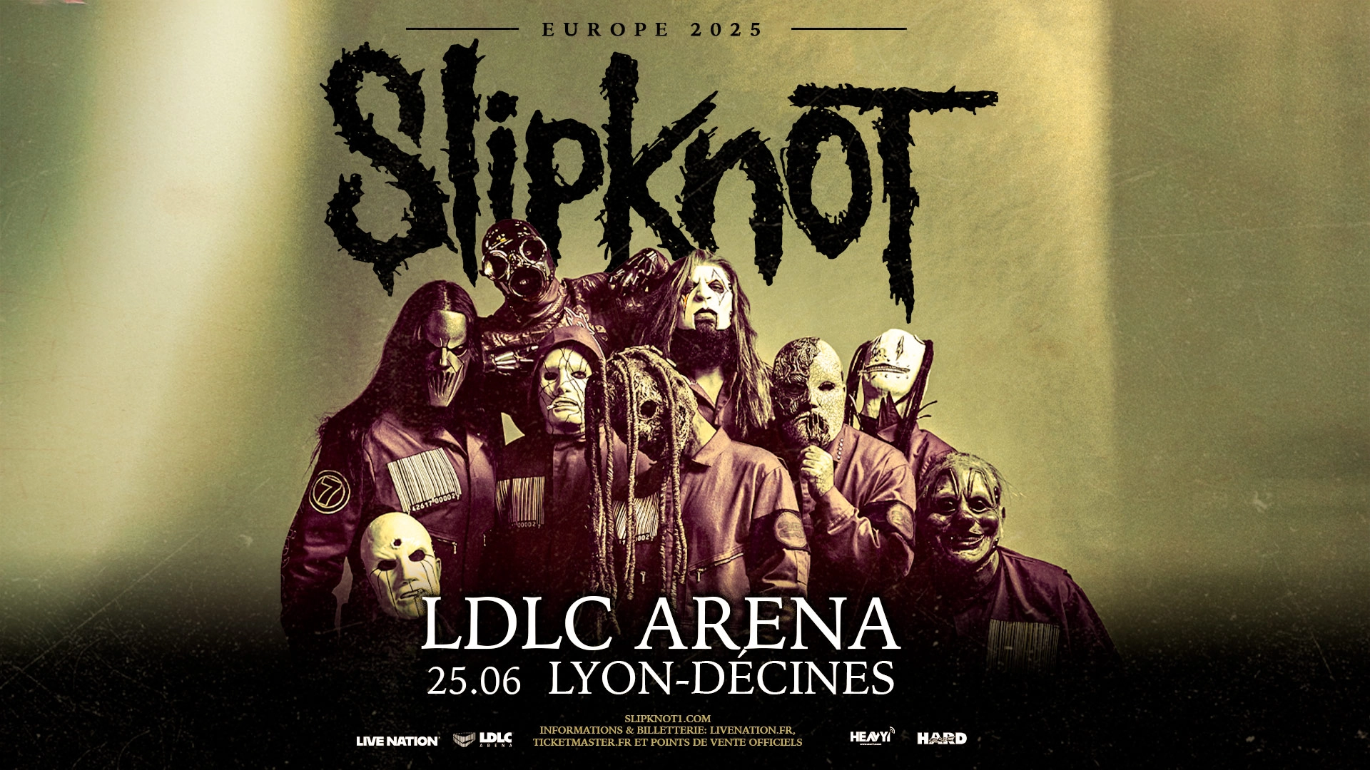 Slipknot at LDLC Arena Tickets