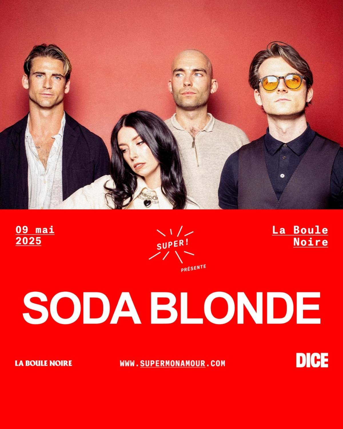 Billets Soda Blonde (La Boule Noire - Paris)