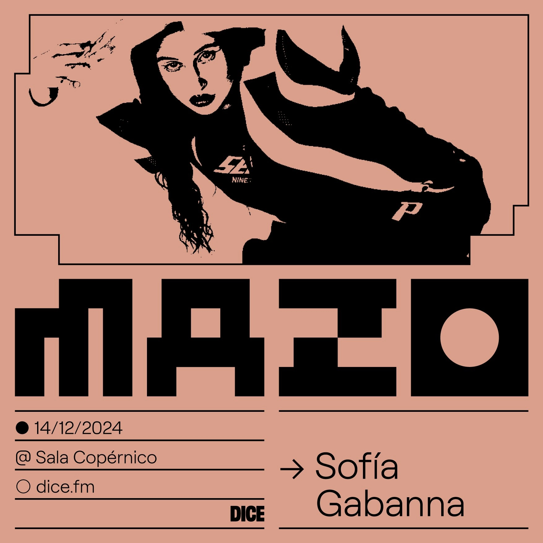 Sofia Gabanna en Copérnico Tickets