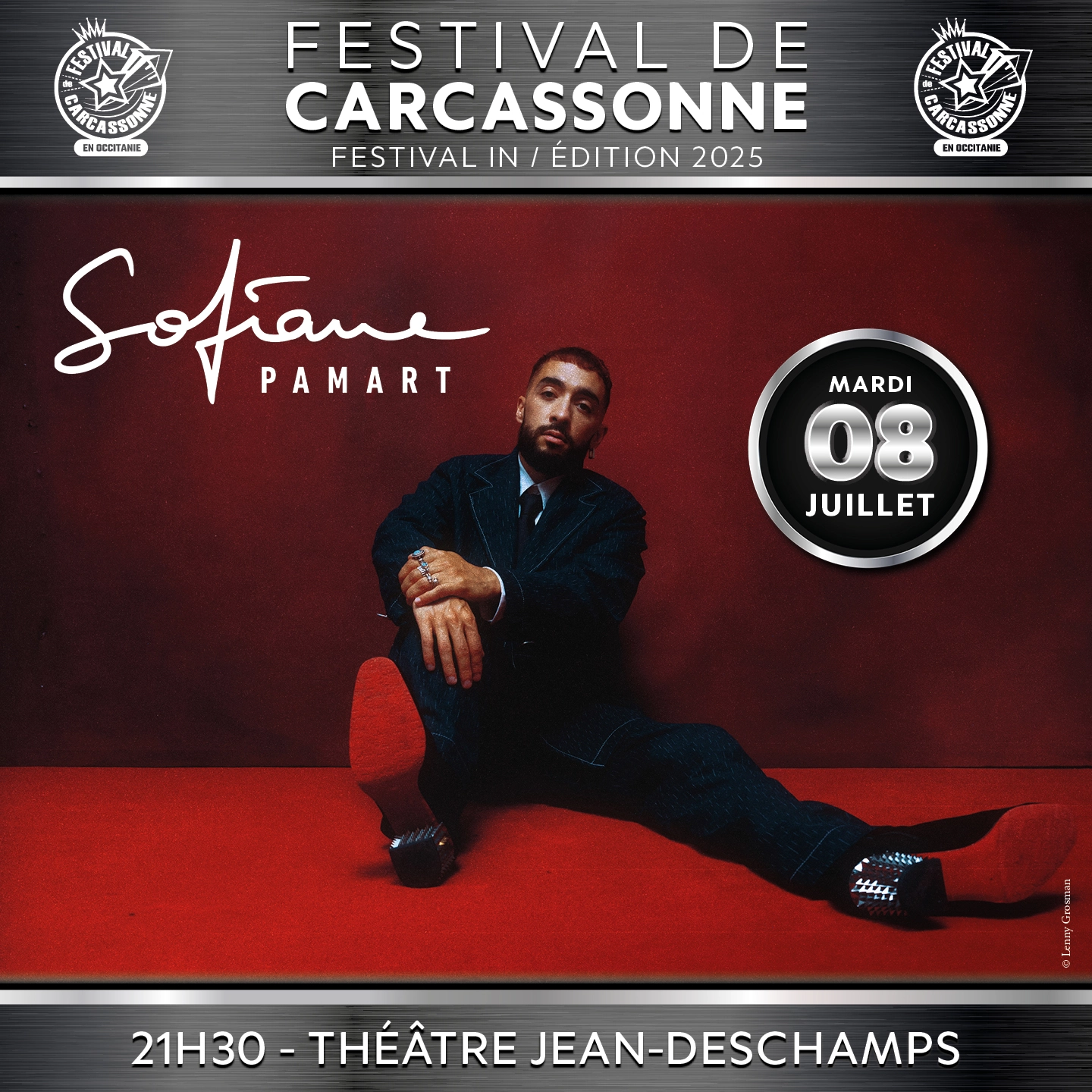 Sofiane Pamart at Theatre Jean Deschamps Tickets