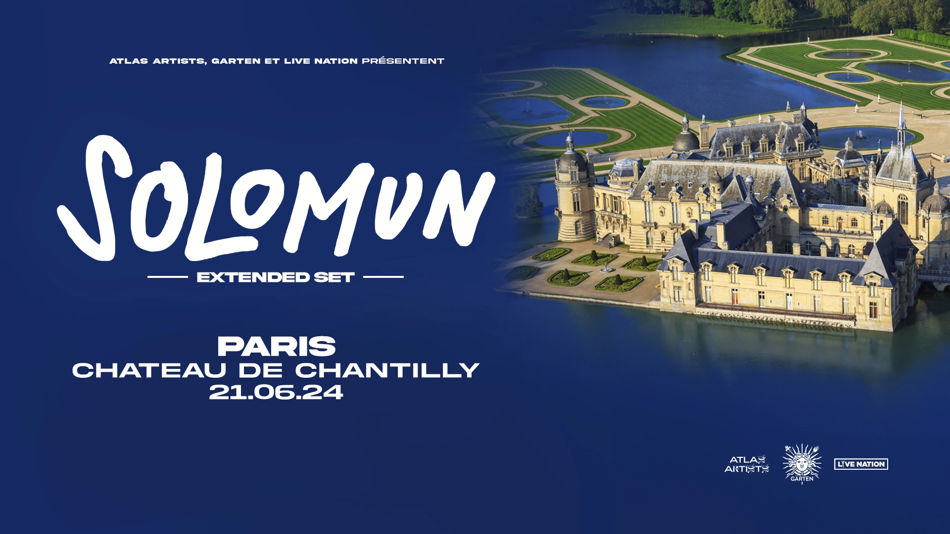 Solomun al Chateau de Chantilly Tickets