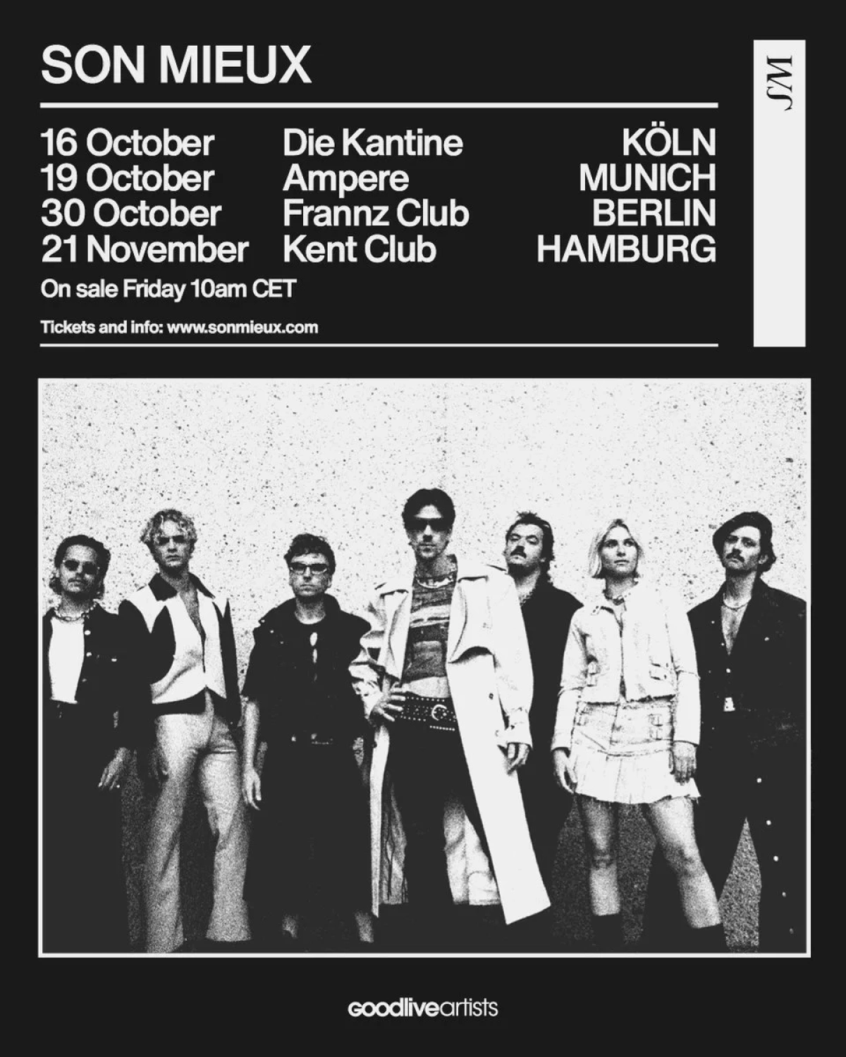 Son Mieux en Kantine Köln Tickets