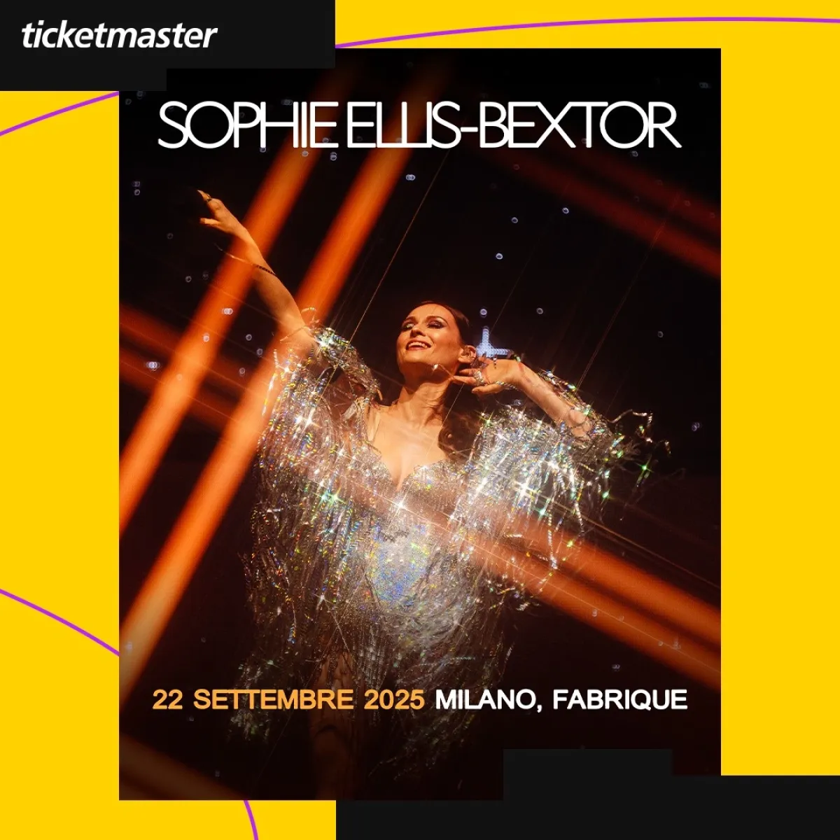 Sophie Ellis-Bextor en Fabrique Milano Tickets