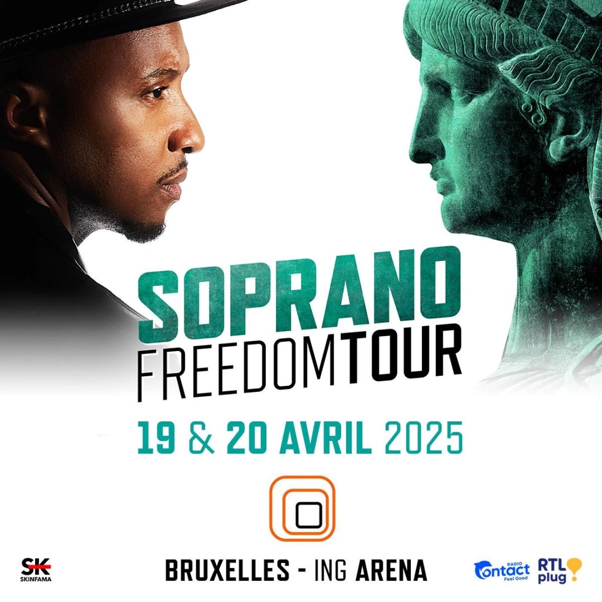 Billets Soprano (ING Arena - Bruxelles)