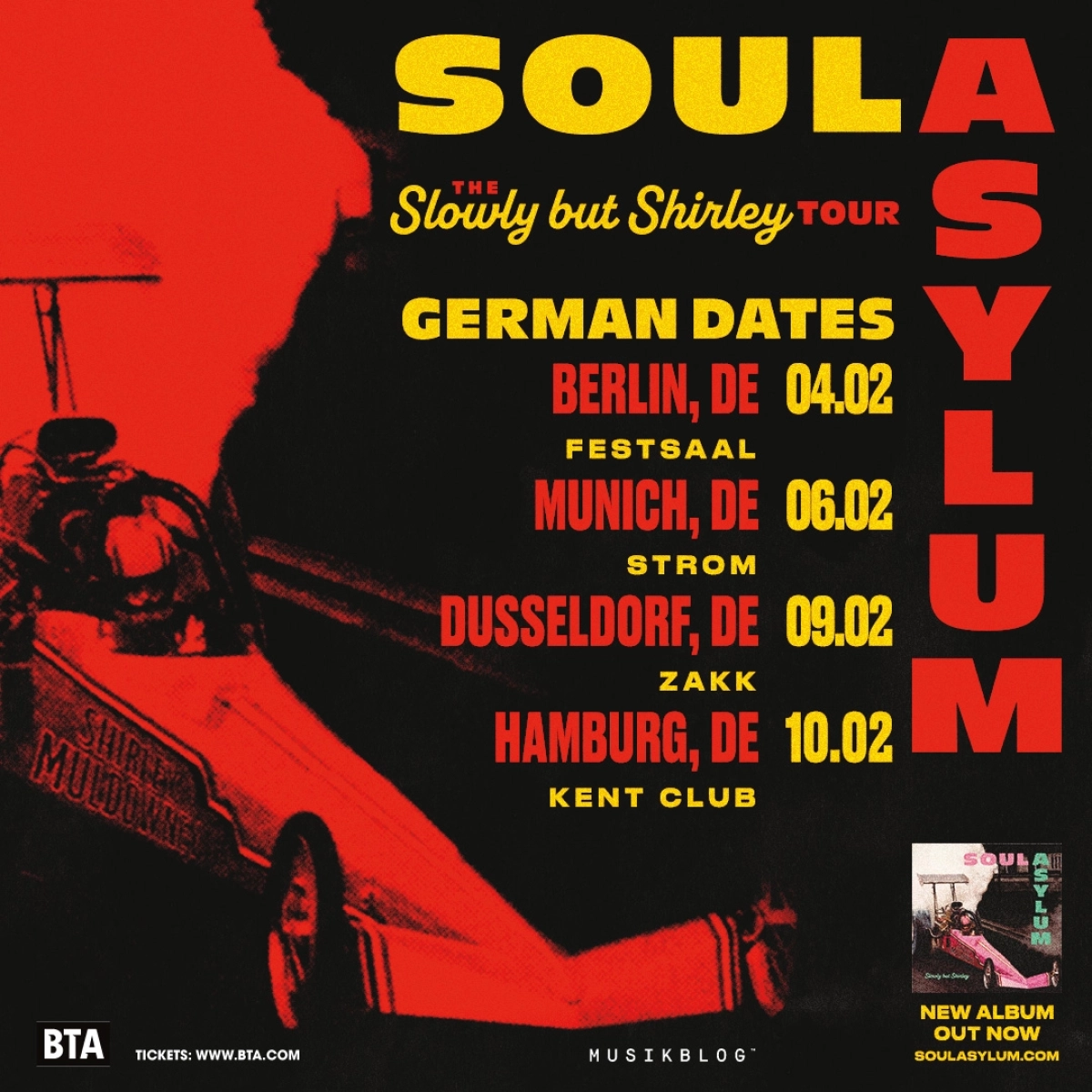 Soul Asylum at Festsaal Kreuzberg Tickets