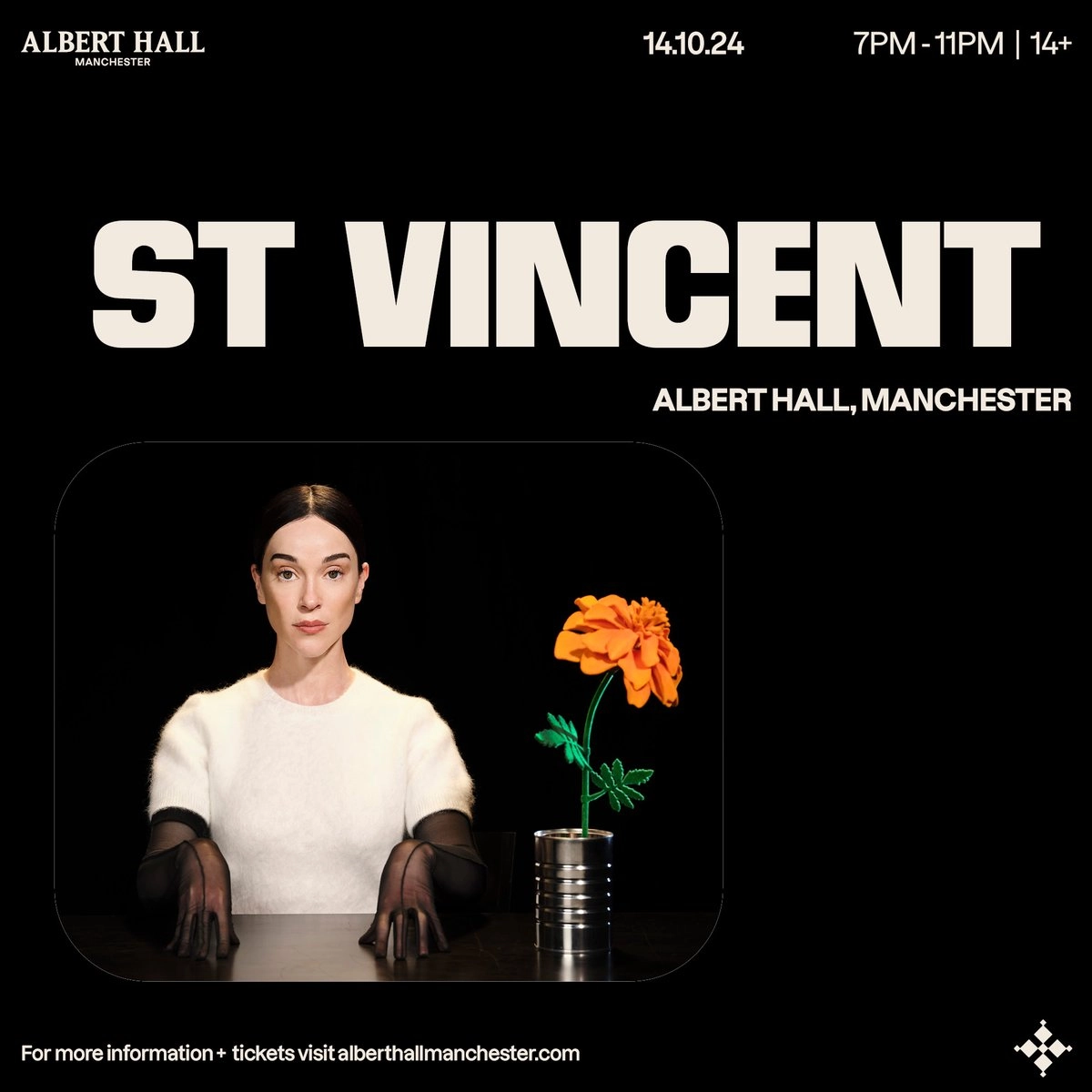 St. Vincent in der Albert Hall Manchester Tickets