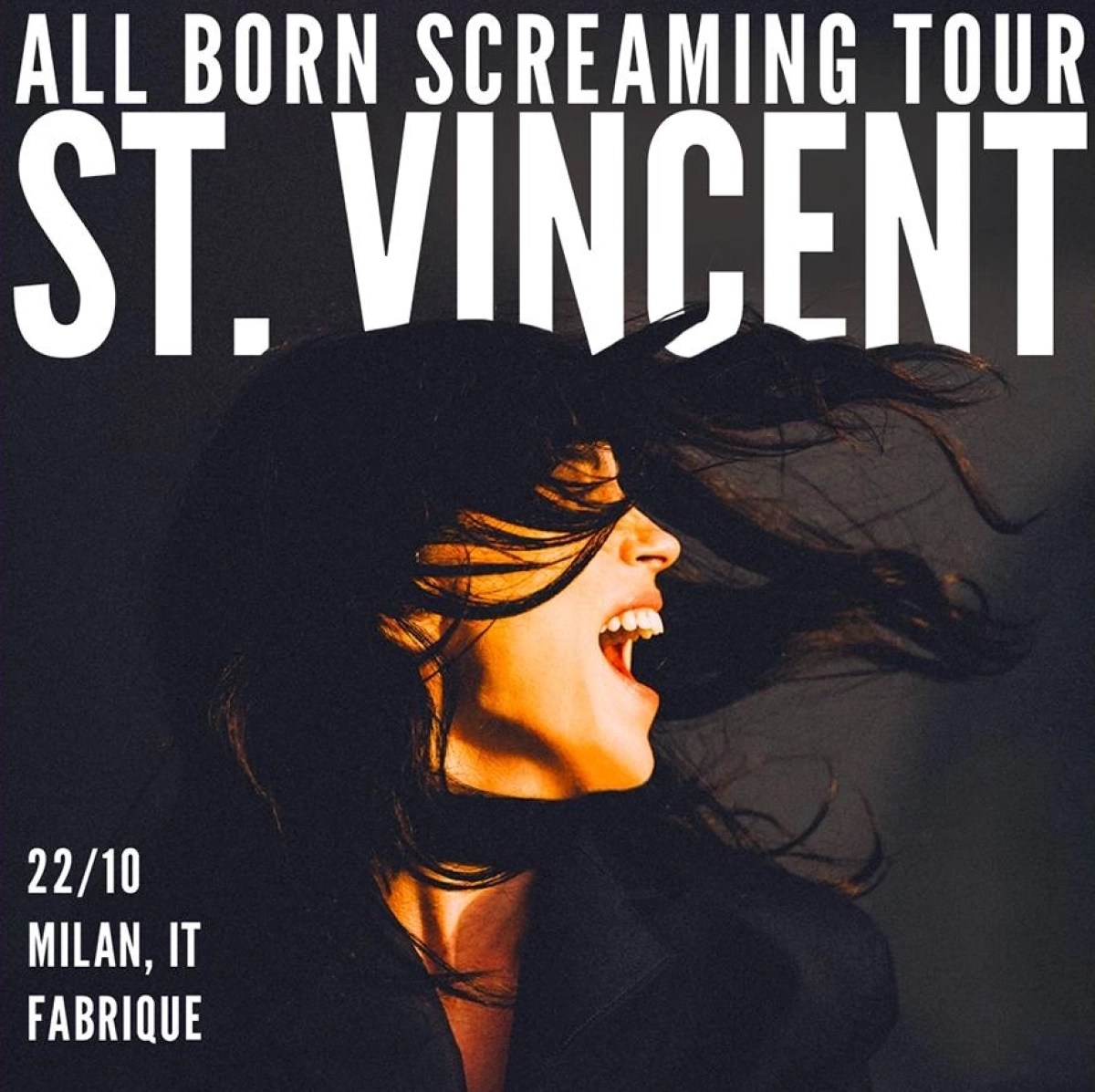 St. Vincent al Fabrique Milano Tickets