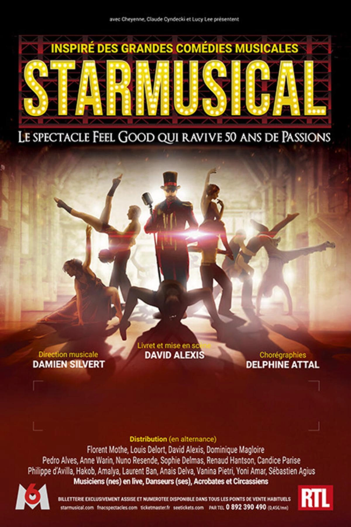 Starmusical at Folies Bergere Tickets