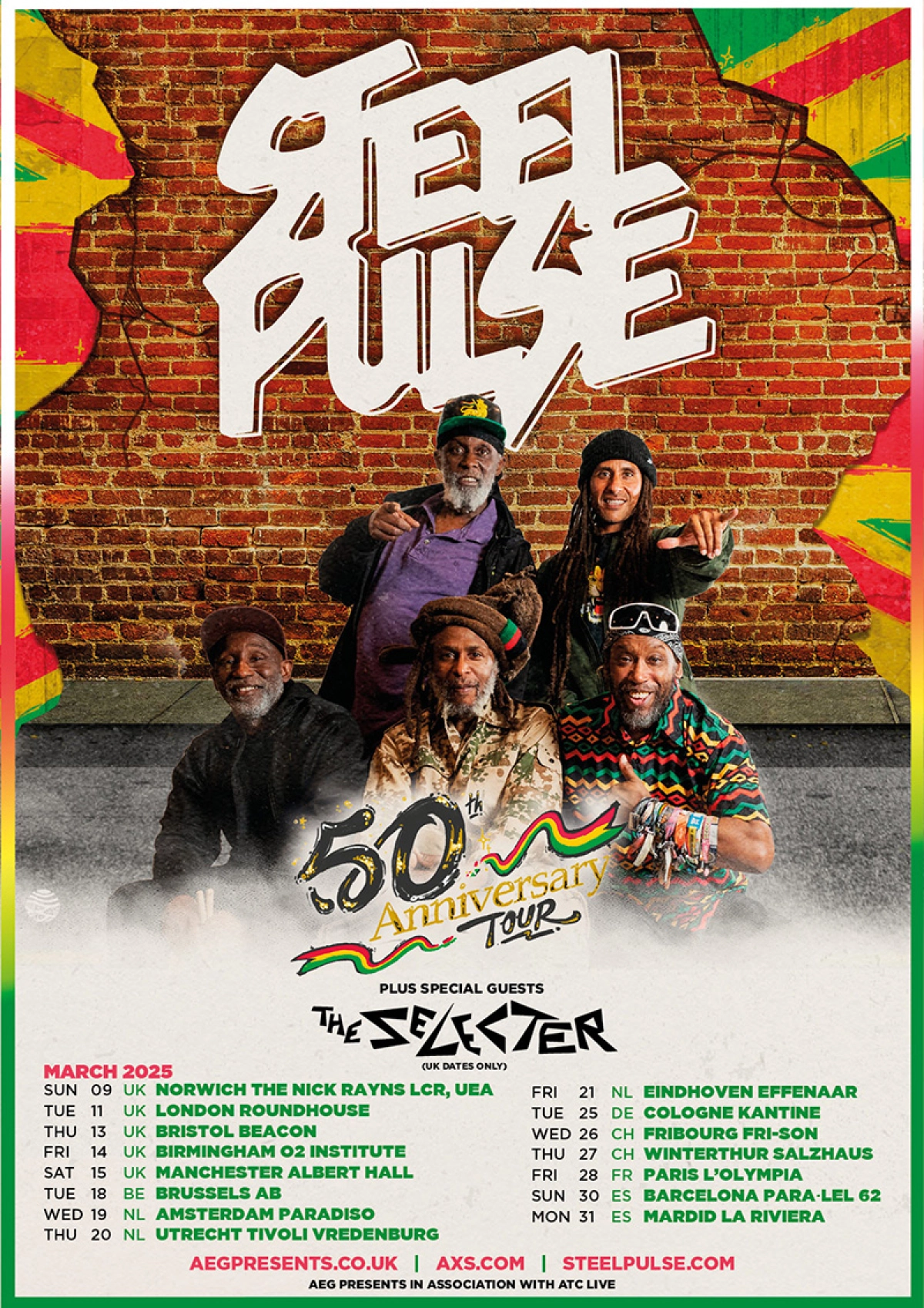 Steel Pulse en La Riviera Tickets