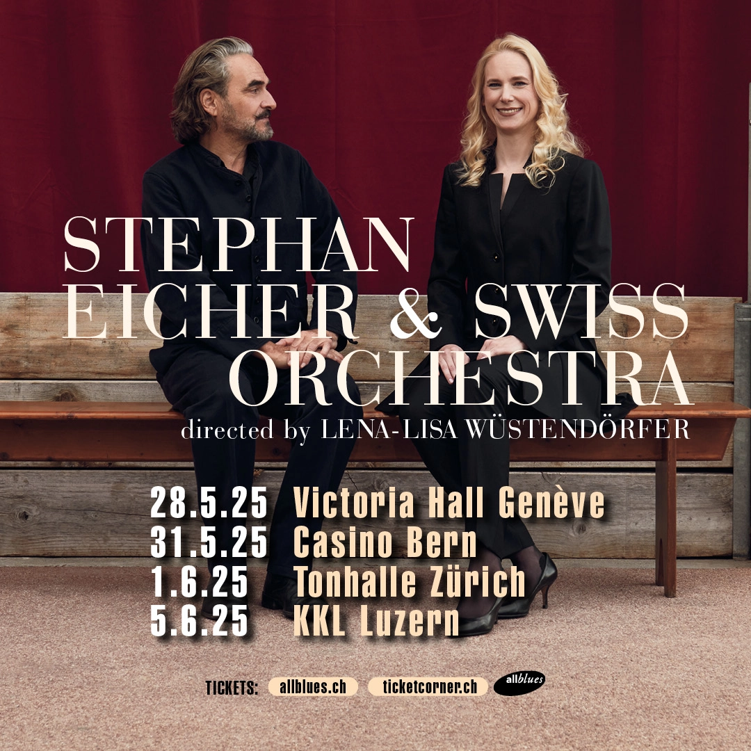 Stephan Eicher - Swiss Orchestra al KKL Luzern Tickets