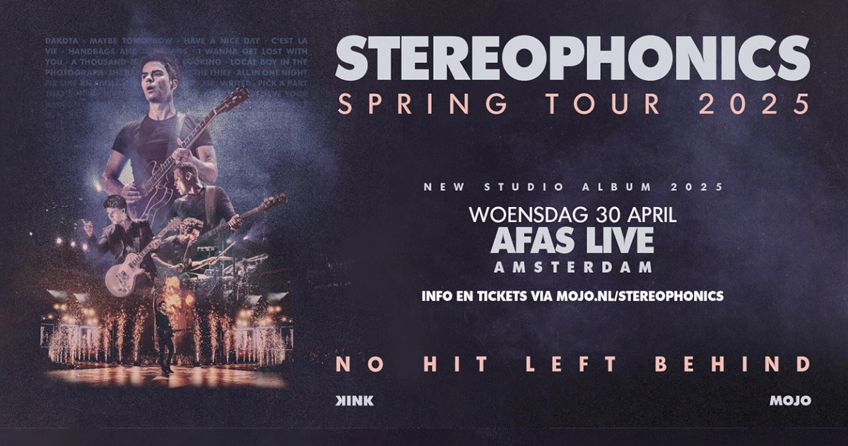 Stereophonics at AFAS Live Tickets