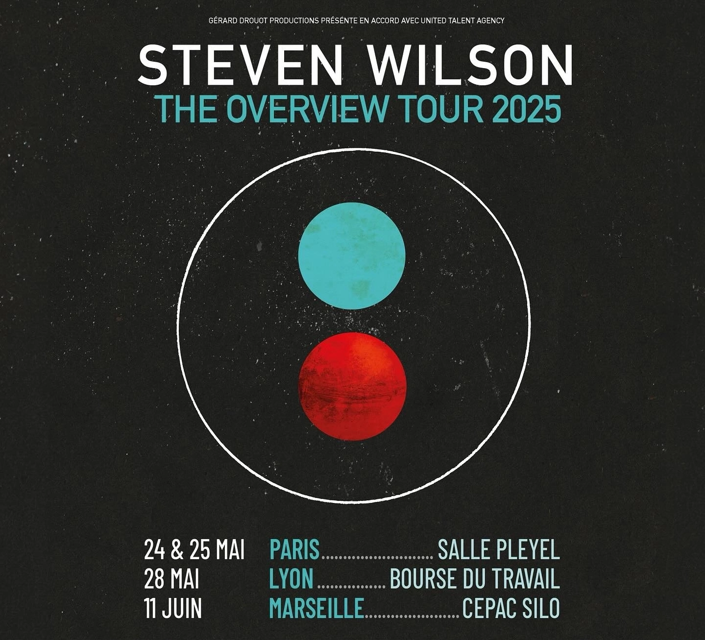 Billets Steven Wilson (Bourse du Travail - Lyon)