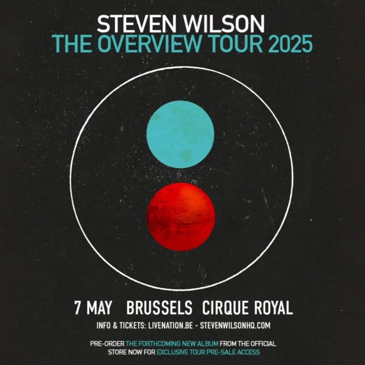 Billets Steven Wilson (Cirque Royal Bruxelles - Bruxelles)