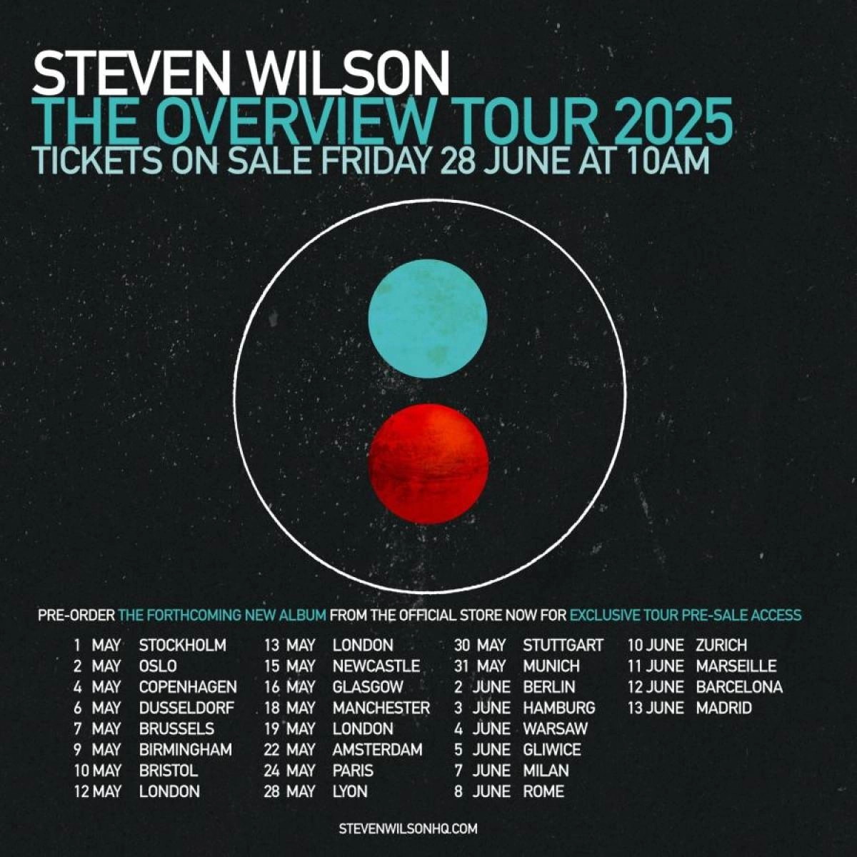 Steven Wilson in der La Riviera Tickets