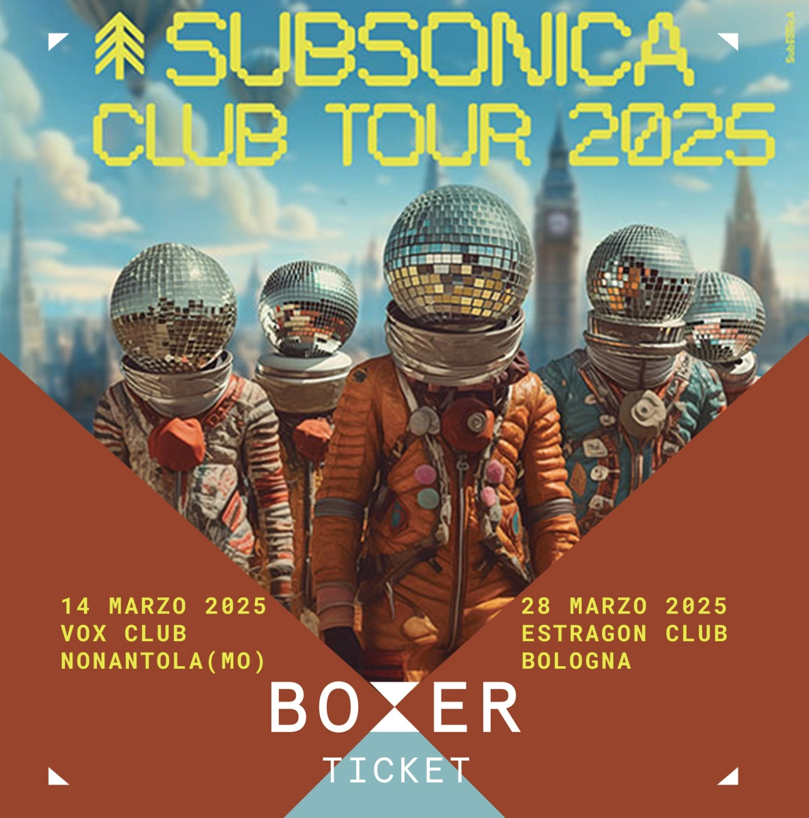 Subsonica at Estragon Tickets