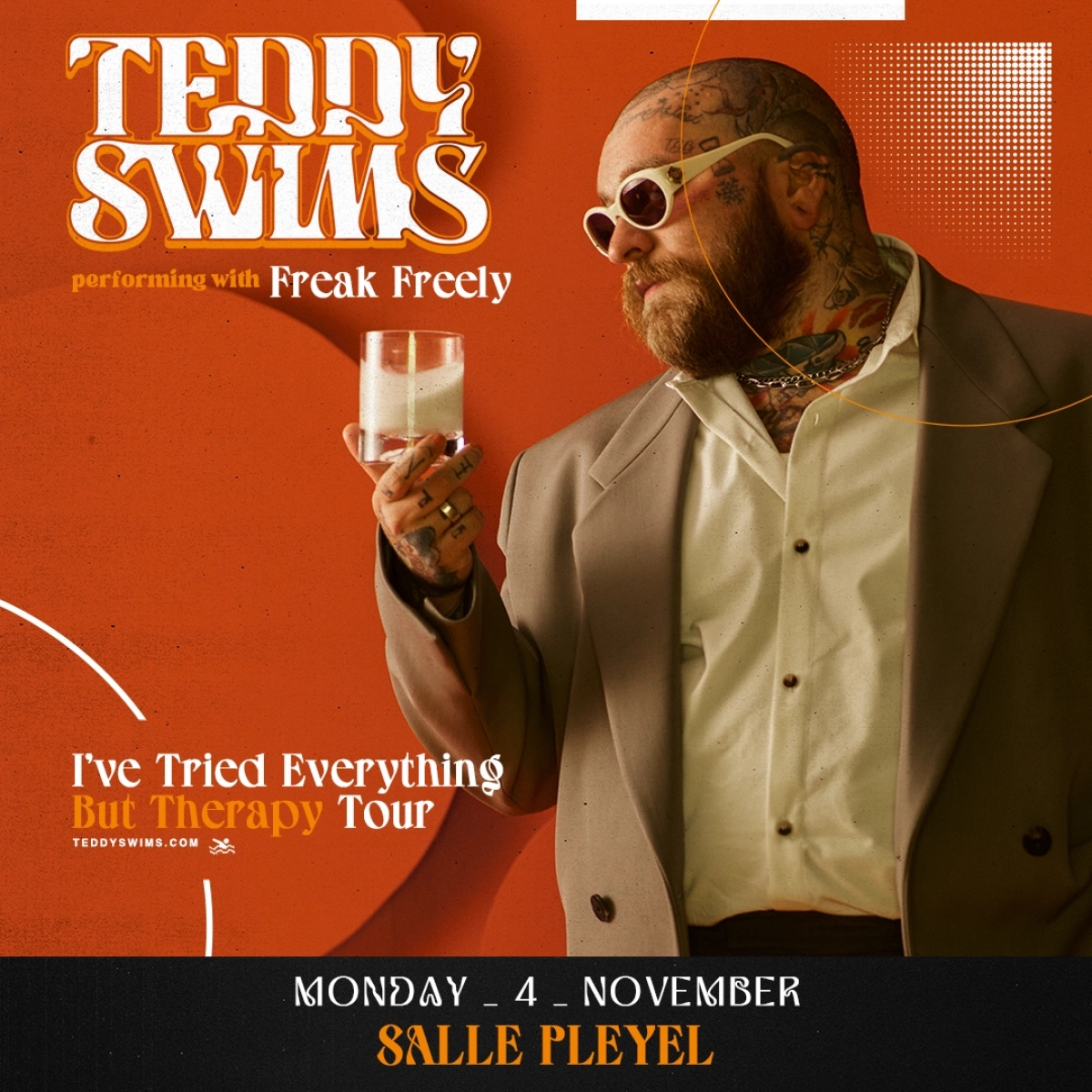 Teddy Swims al Salle Pleyel Tickets