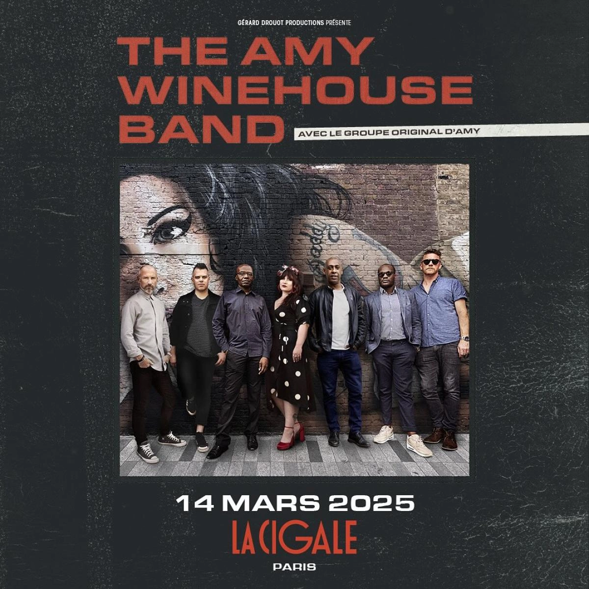 Billets The Amy Winehouse Band (La Cigale - Paris)