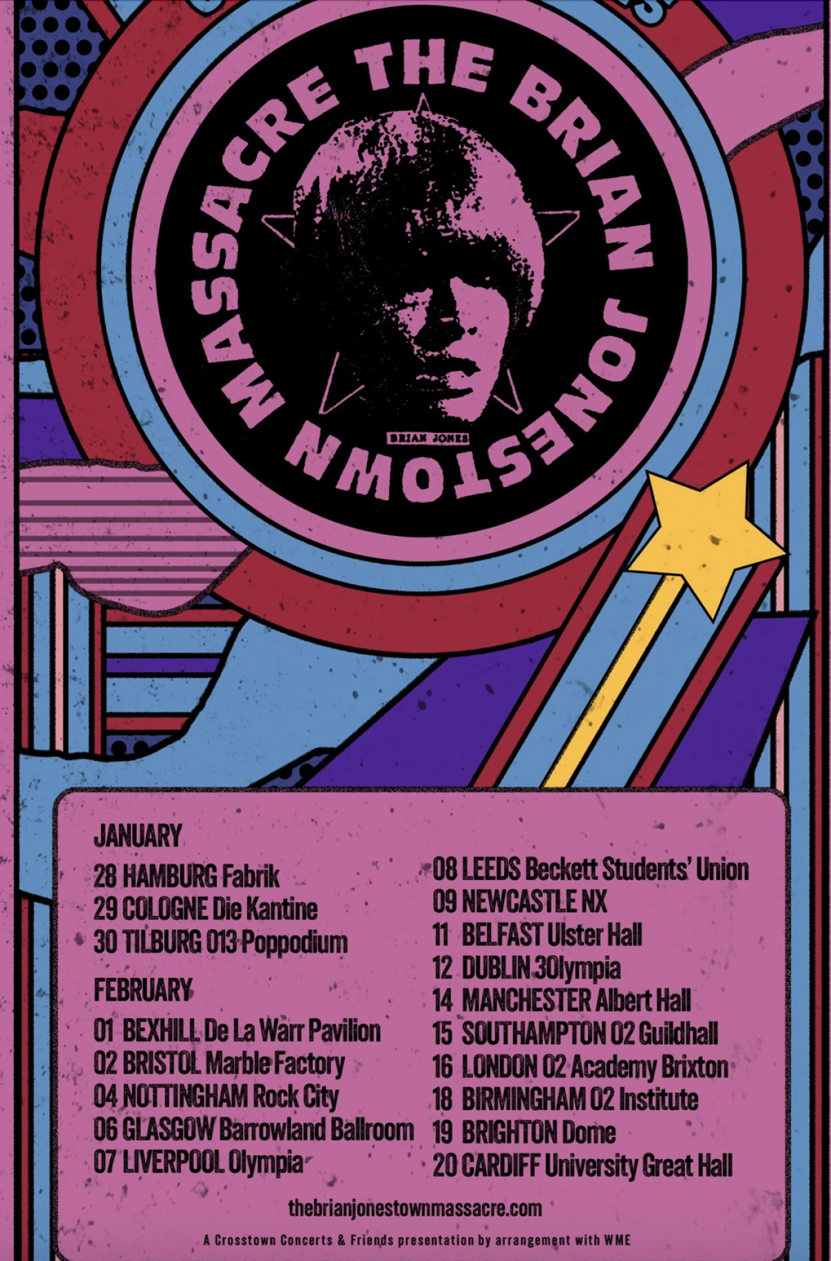 The Brian Jonestown Massacre in der Fabrik Hamburg Tickets