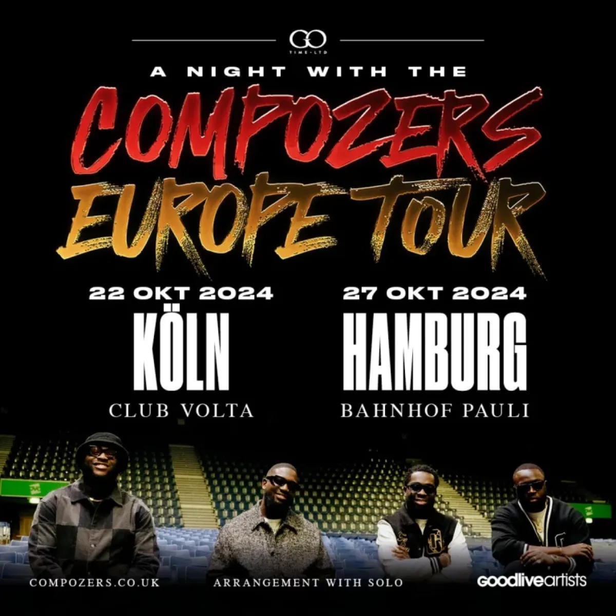 The Compozers at Club Volta Tickets