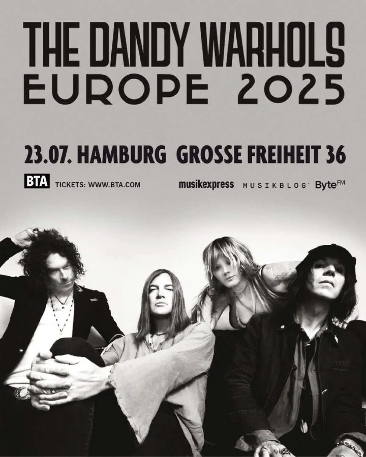 The Dandy Warhols en Grosse Freiheit 36 Tickets