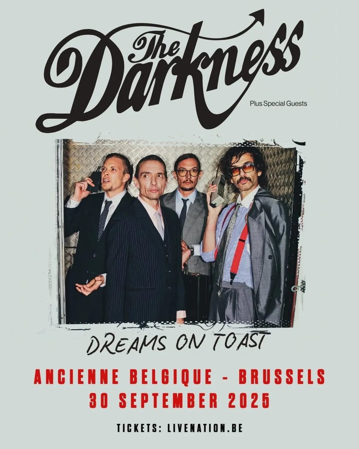 Billets The Darkness (Ancienne Belgique - Bruxelles)