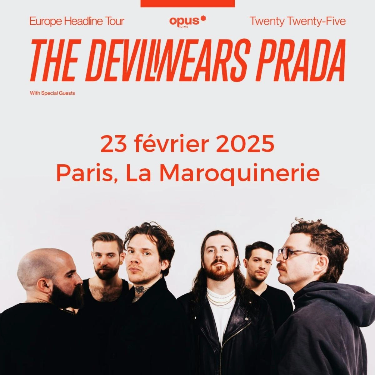 The Devil Wears Prada en La Maroquinerie Tickets