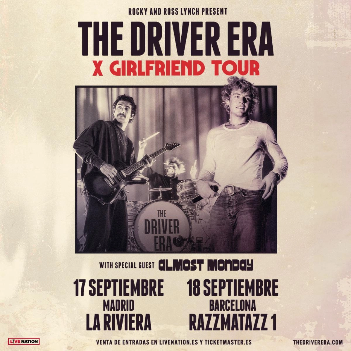 The Driver Era en La Riviera Tickets
