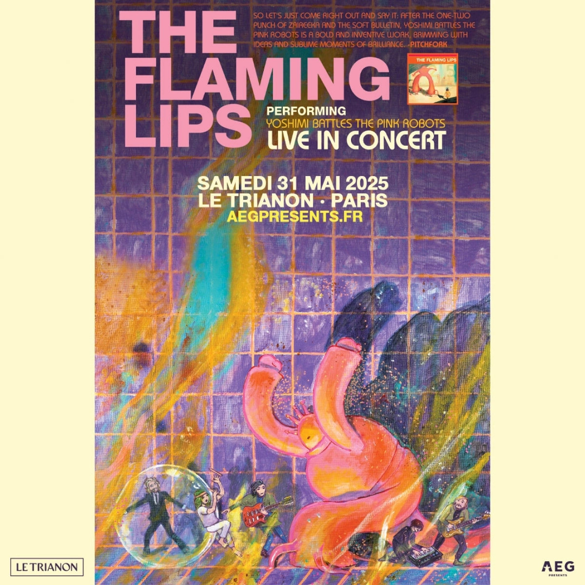 The Flaming Lips al Le Trianon Tickets