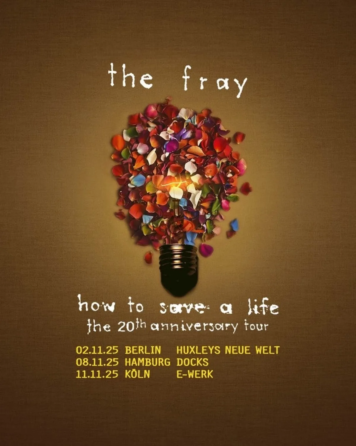 The Fray en Docks Hamburg Tickets