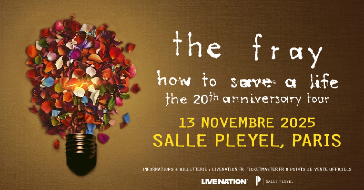 The Fray en Salle Pleyel Tickets