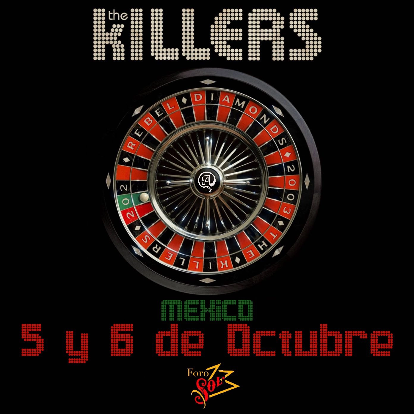 The Killers at Foro Sol Tickets