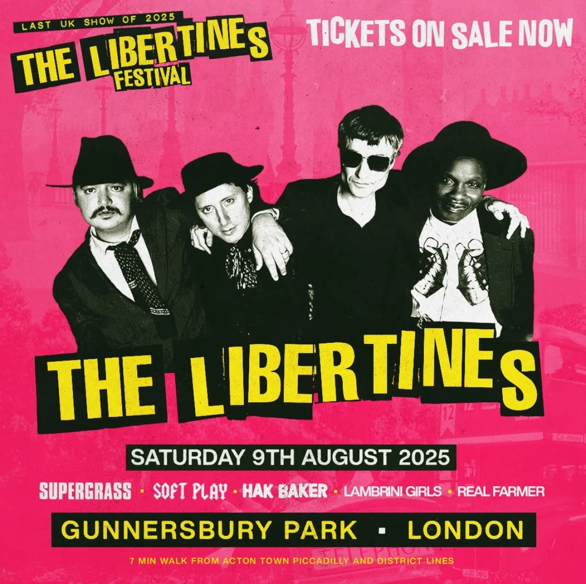 The Libertines en Gunnersbury Park Tickets