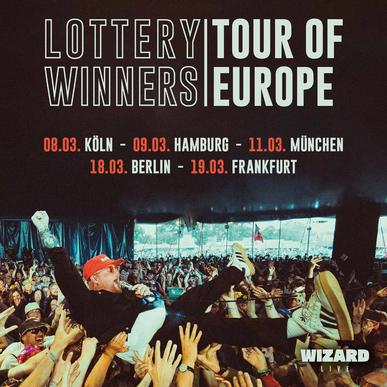 The Lottery Winners en Nachtleben Frankfurt Tickets