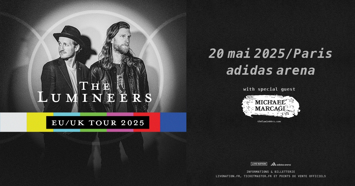 Billets The Lumineers (Adidas Arena - Paris)